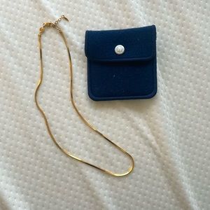 Missoma Square Snake chain necklace